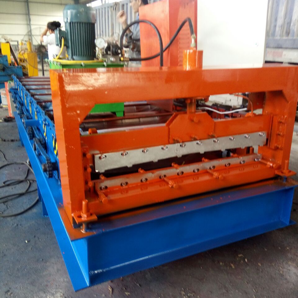供应批发 全自动910压瓦机 成型910彩钢设备 全自动墙面瓦压瓦机