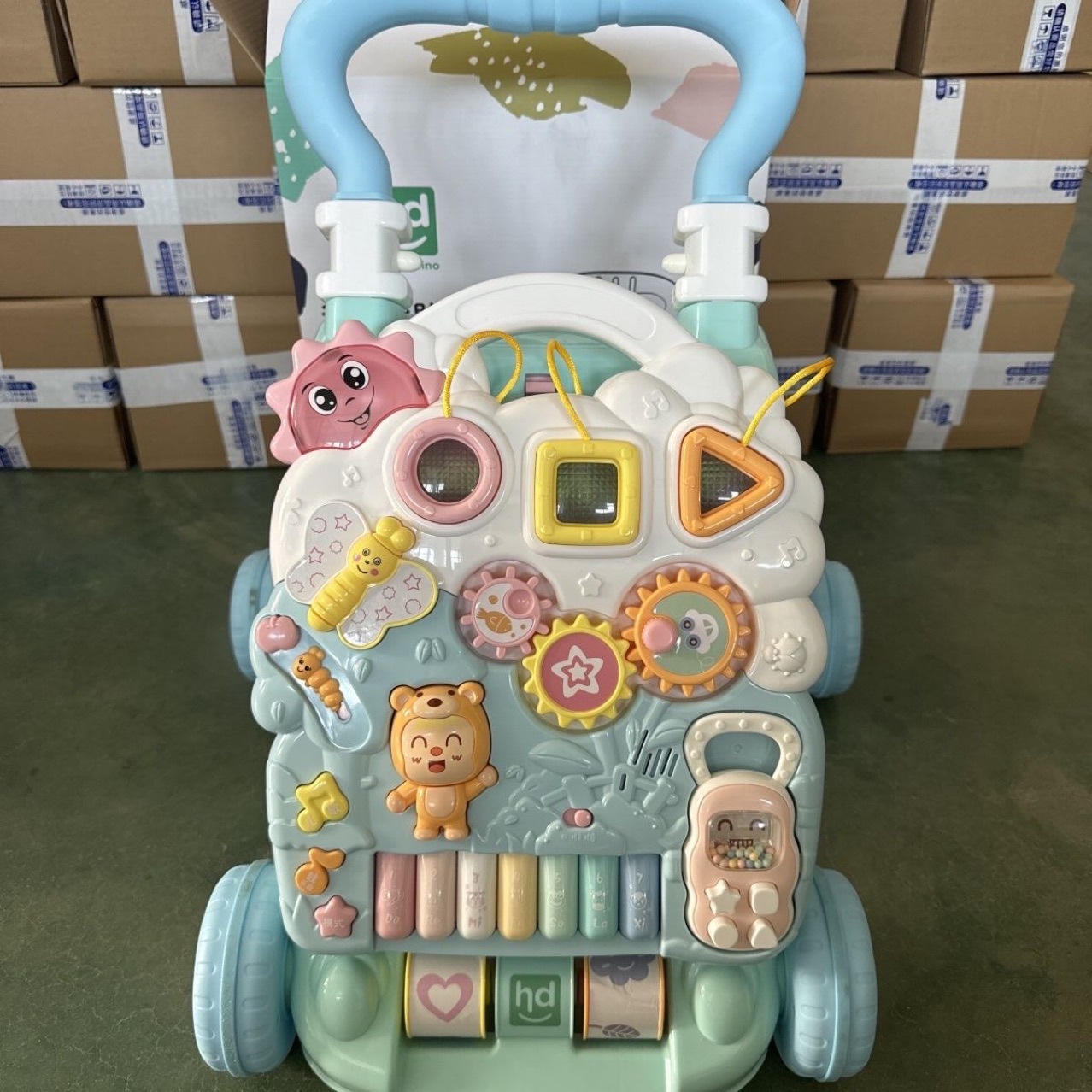 好孩子学步车婴儿手推车男孩女孩防o型腿防侧翻6-18个月-阿里巴巴