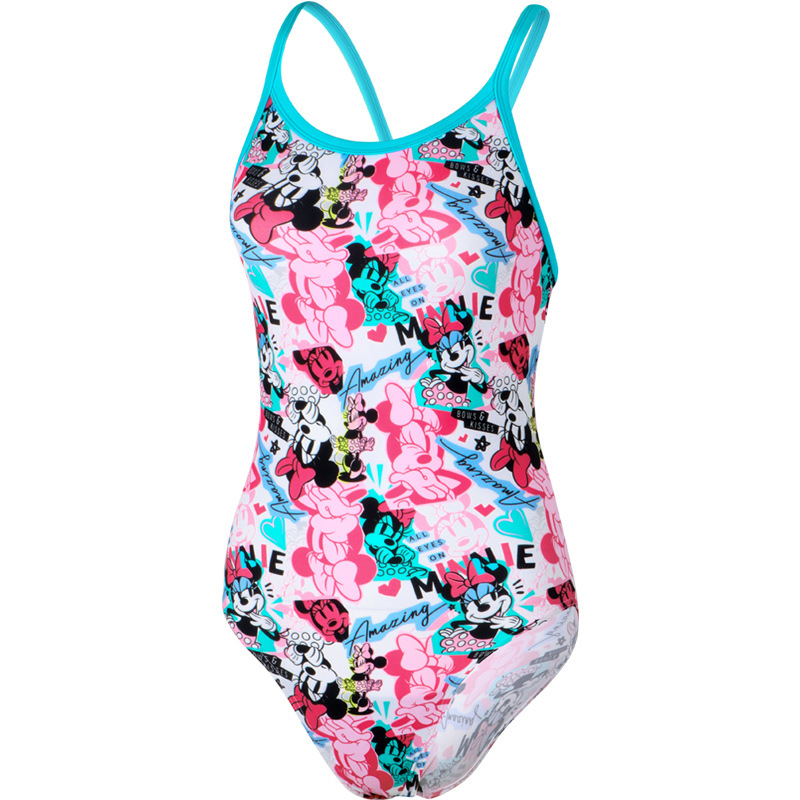 yingfa英发 2022年连体三角女泳衣 卡通联名成人儿童通用专业运动