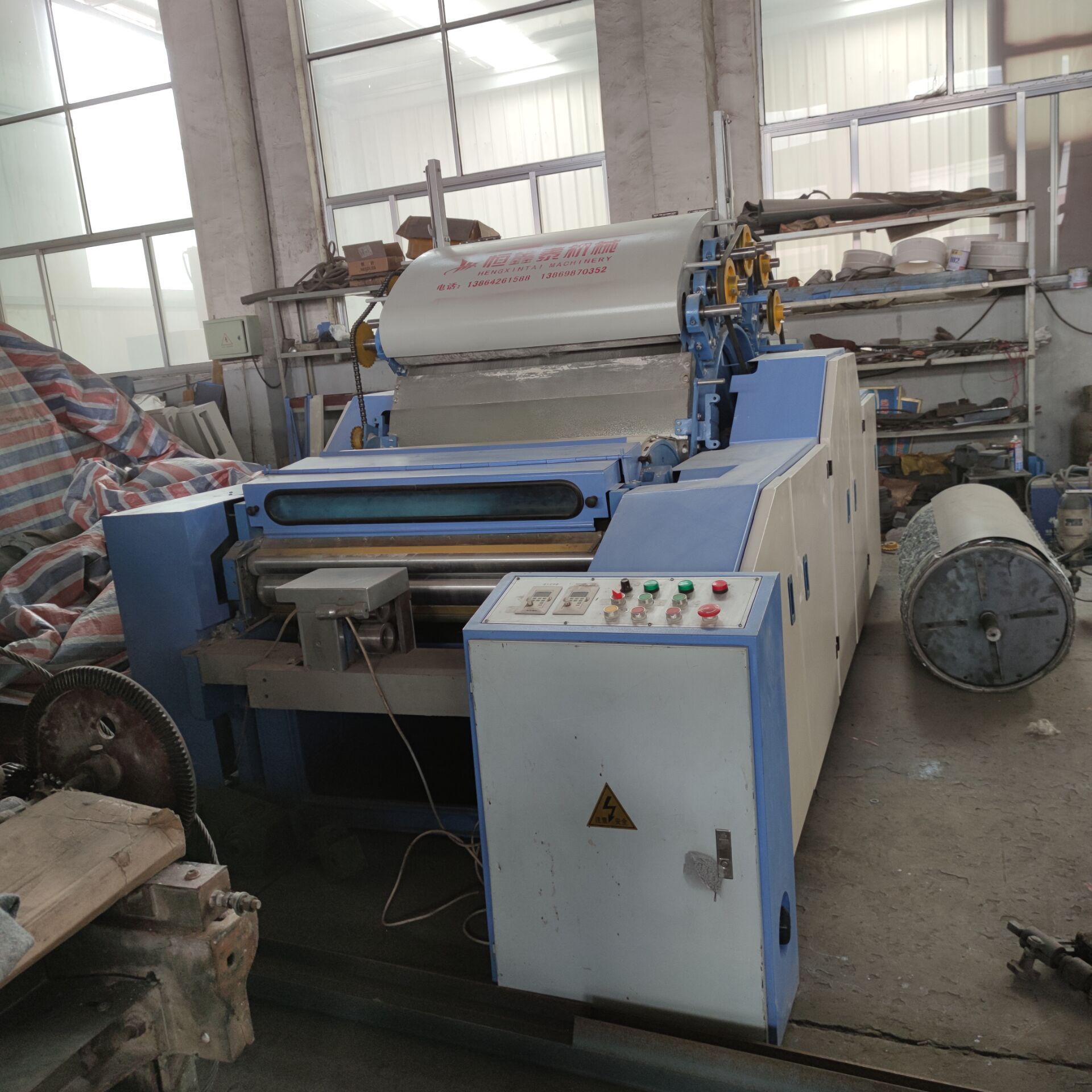 全自动小型羊毛梳理机械 毛纺前多种规格纺织机毛线设备