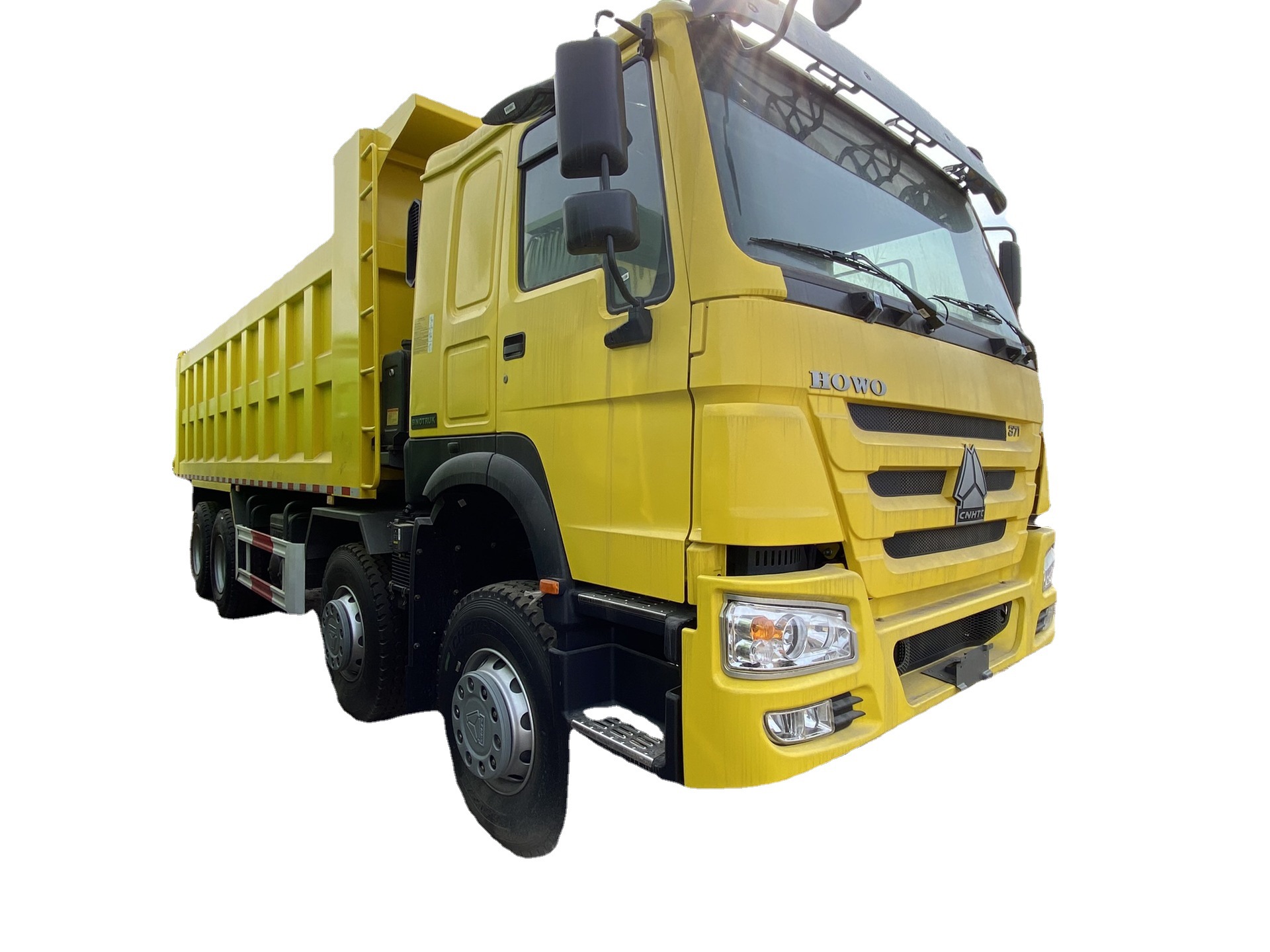 豪沃howo出口8x4自卸车 7.5米长货箱可定 &制 18953179839