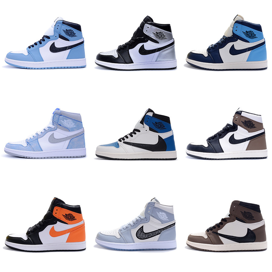 耐尅官男鞋aj女鞋限定倒钩黑曜石扣碎小烟灰鸳鸯熊猫篮球运动鞋