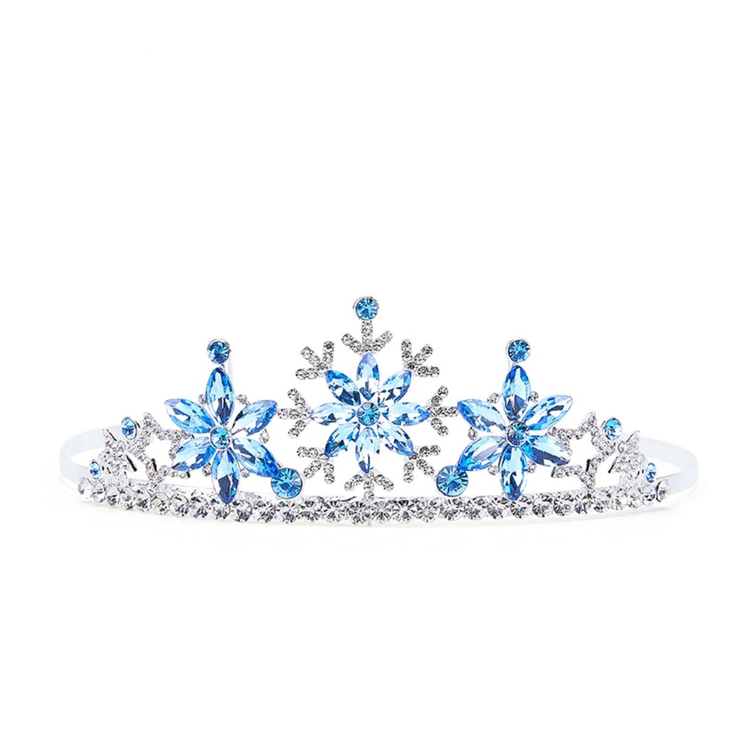 冰雪奇缘儿童发饰女童发箍冰雪公主仙气可爱皇冠头饰艾莎女孩王冠