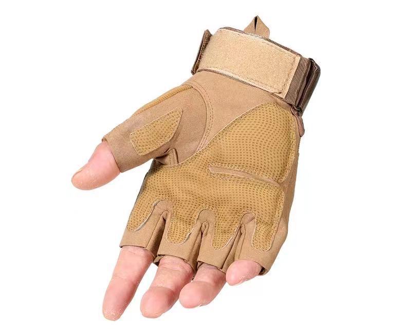 户外战术o记半指手套防护手背装备