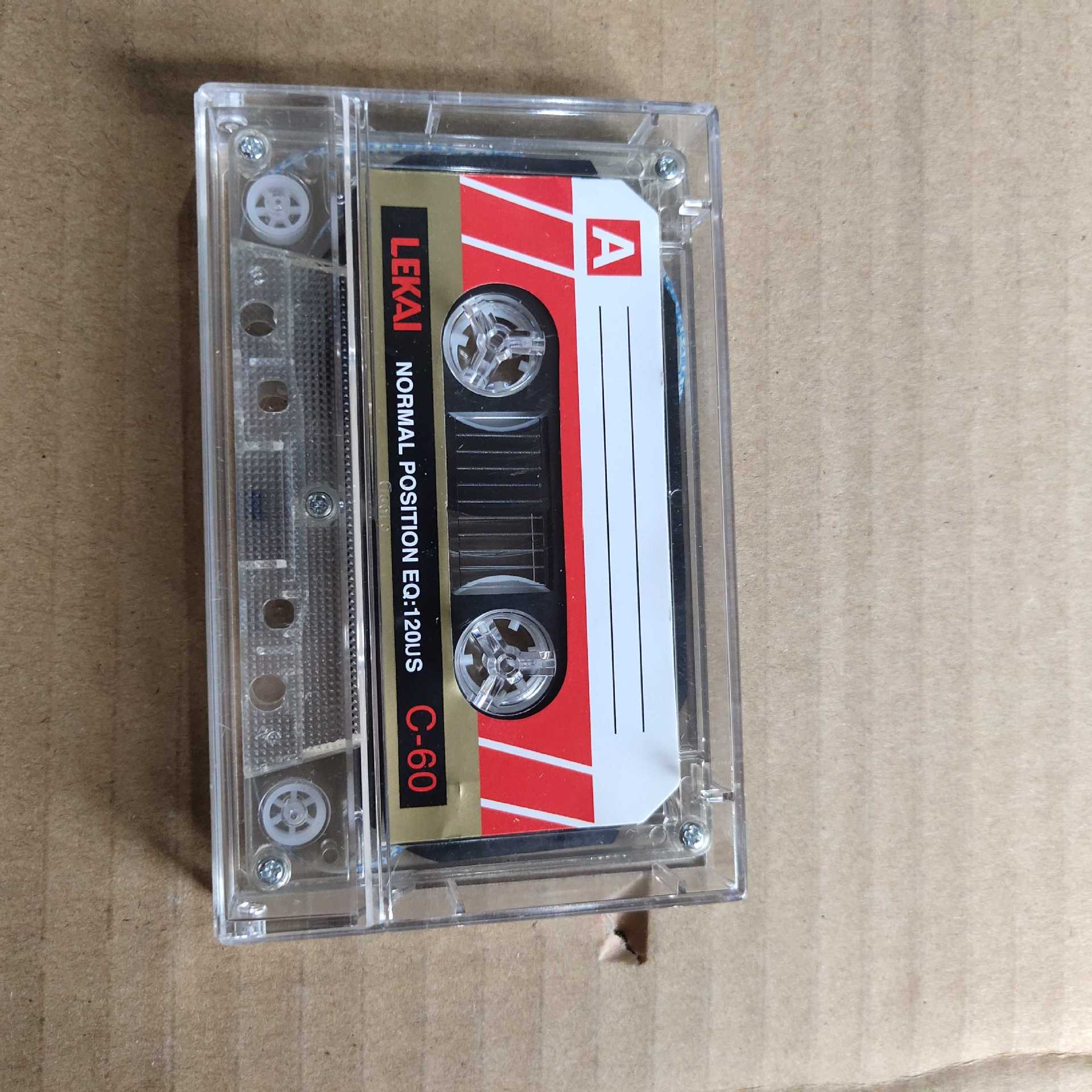 全新空白磁带手工带壳随身录音机带彩语录礼物英语卡带装饰卡带