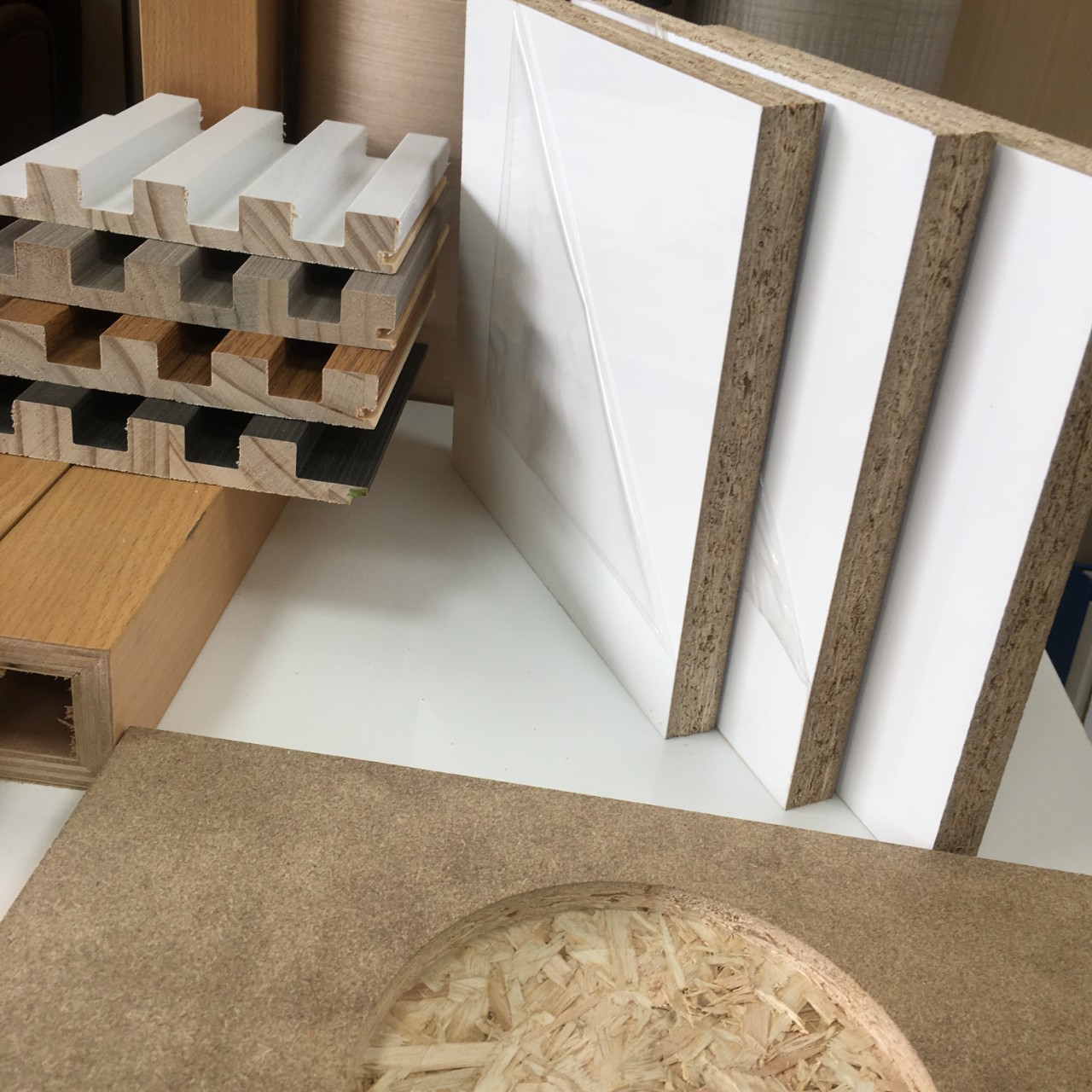 烤漆板 白色 18mm厚高光烤漆板全屋定制橱柜衣柜门板高档大气简洁