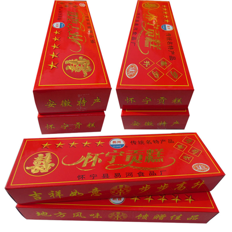 安徽安庆特产怀宁贡糕云片糕状元糕方片糕传统糕点乔迁结婚庆喜糕