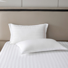 BX62民宿酒店床上用品四件套纯棉酒店专用布草批发纯白被子一整套