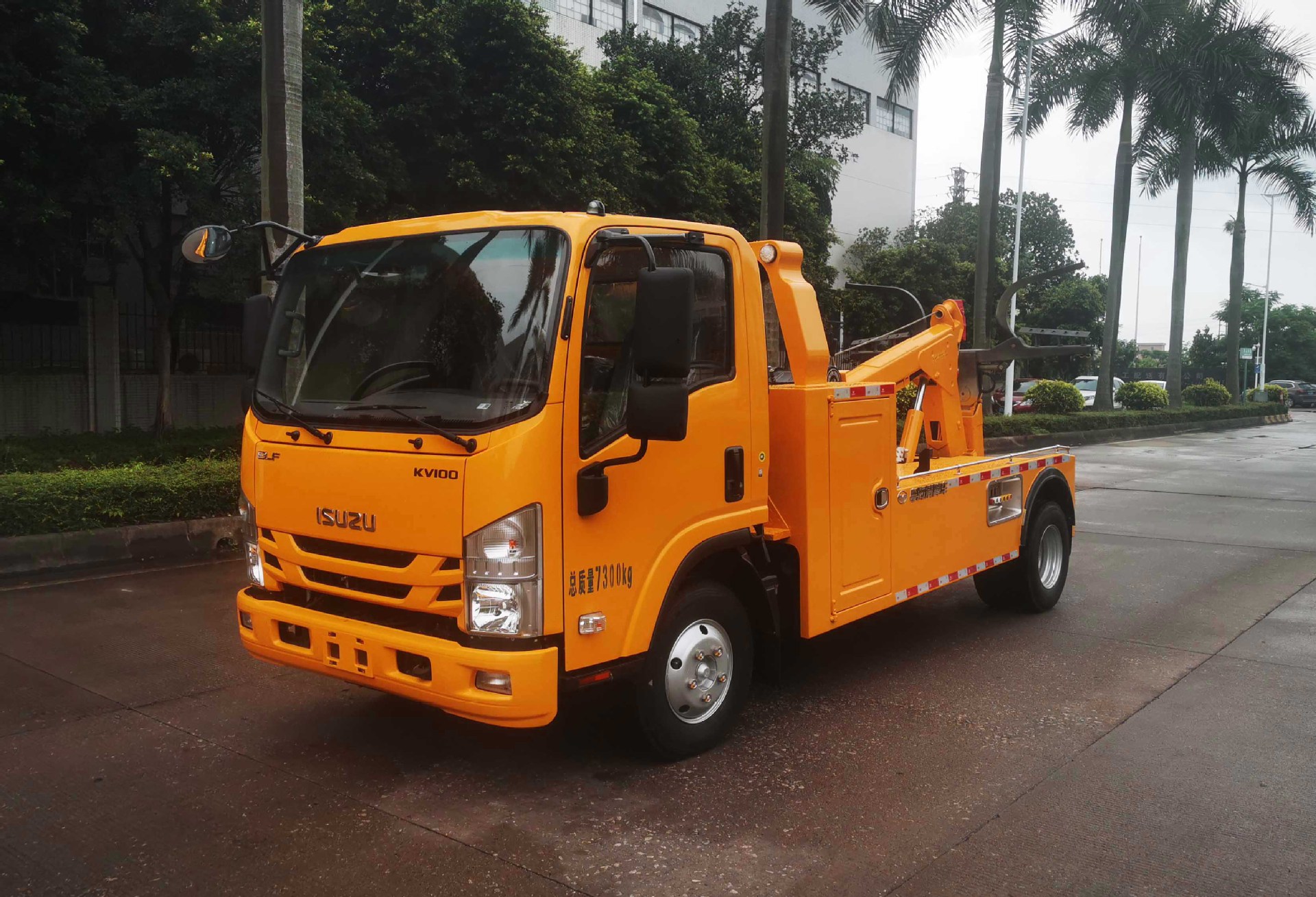 广东粤海清障车yh5071tqz026t中轻型清障车