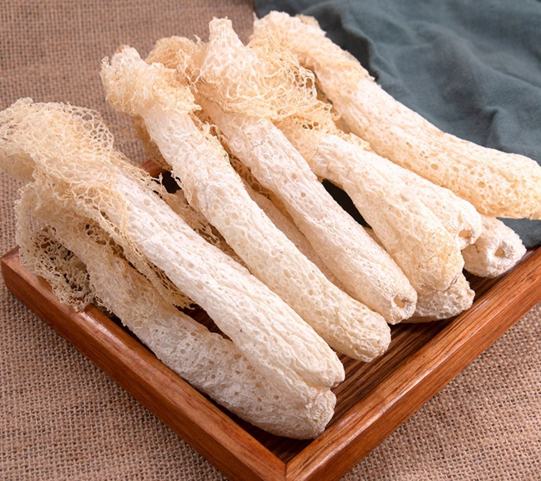 竹荪bamboo fungus干货竹荪菇竹笙菌竹孙菌古田云南特产煲汤调味