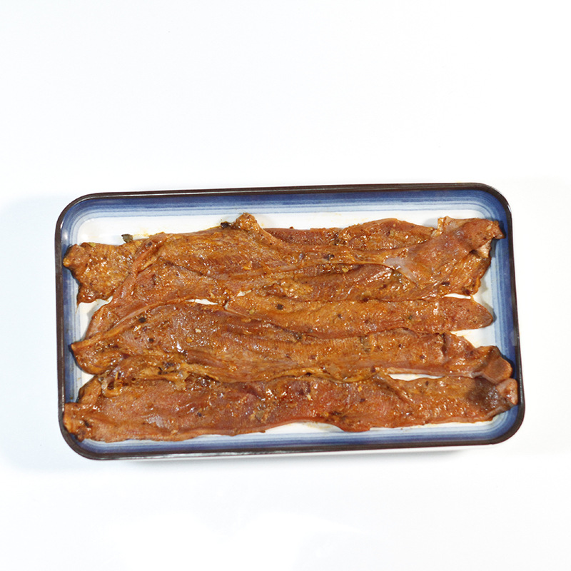 厂家供应藤椒猪舌烧烤火锅食材餐饮调理腌制猪肉冷冻品食材半成品