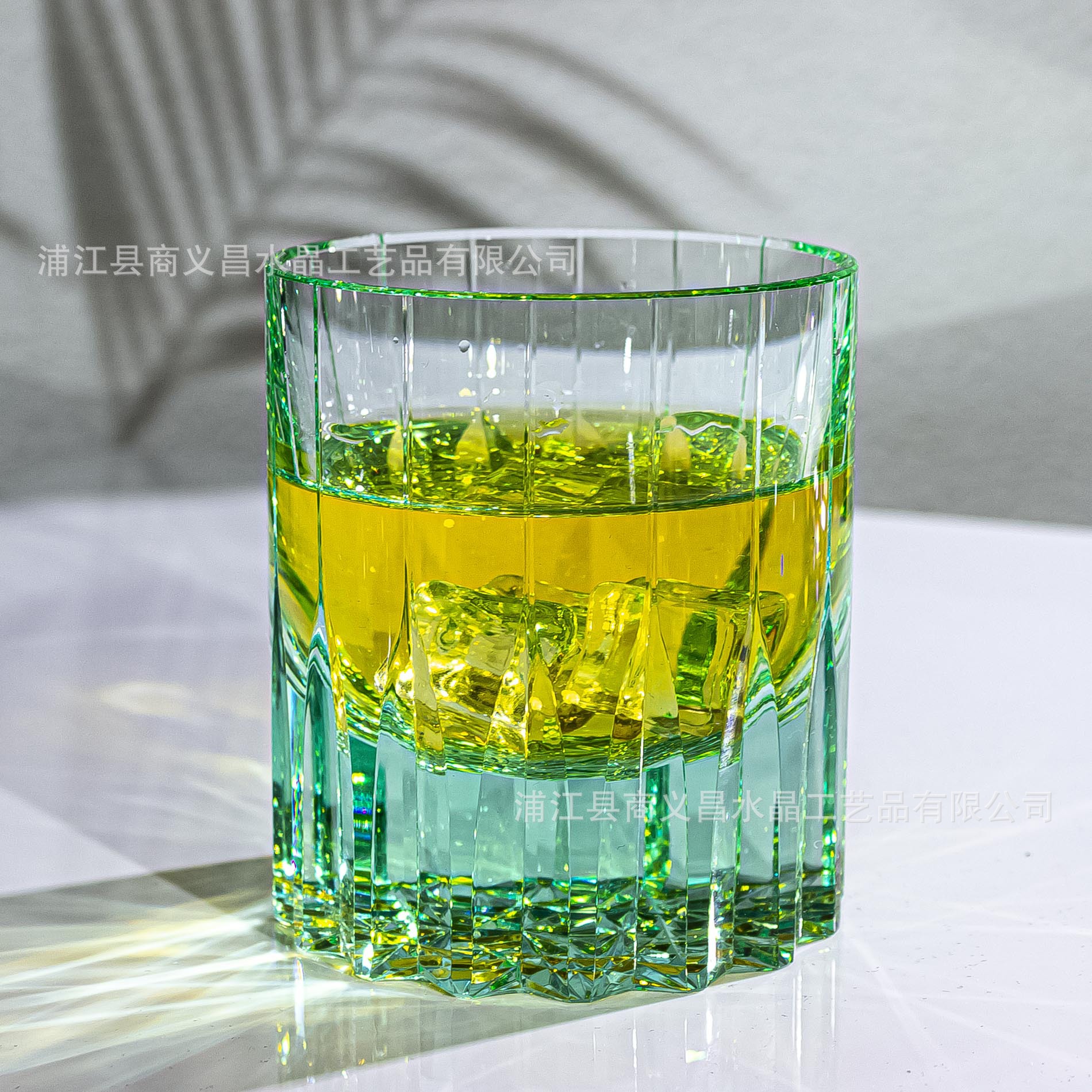 江户切子K9水晶杯水杯星芒威士忌酒杯精雕系列奢华手工制作洋酒杯