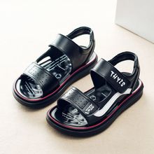 男童凉鞋2022新款韩版学生夏季真皮儿童休闲防滑中小童男孩沙滩鞋
