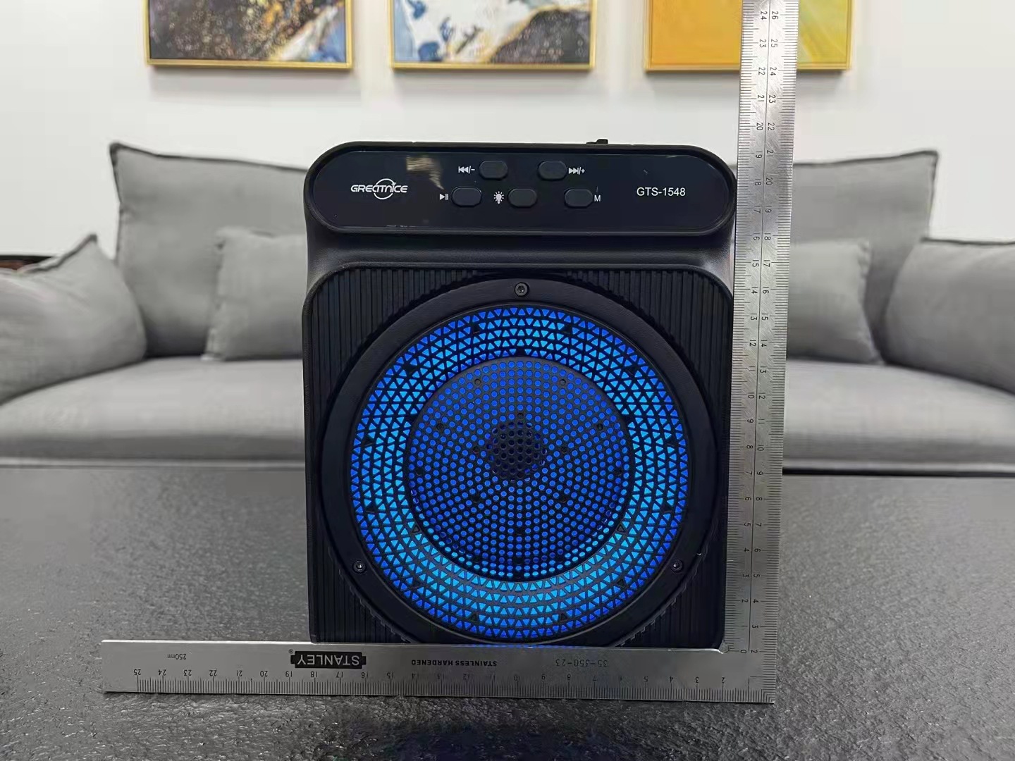 New 4-Inch GTS-1548 Outdoor Portable Bluetooth Speaker