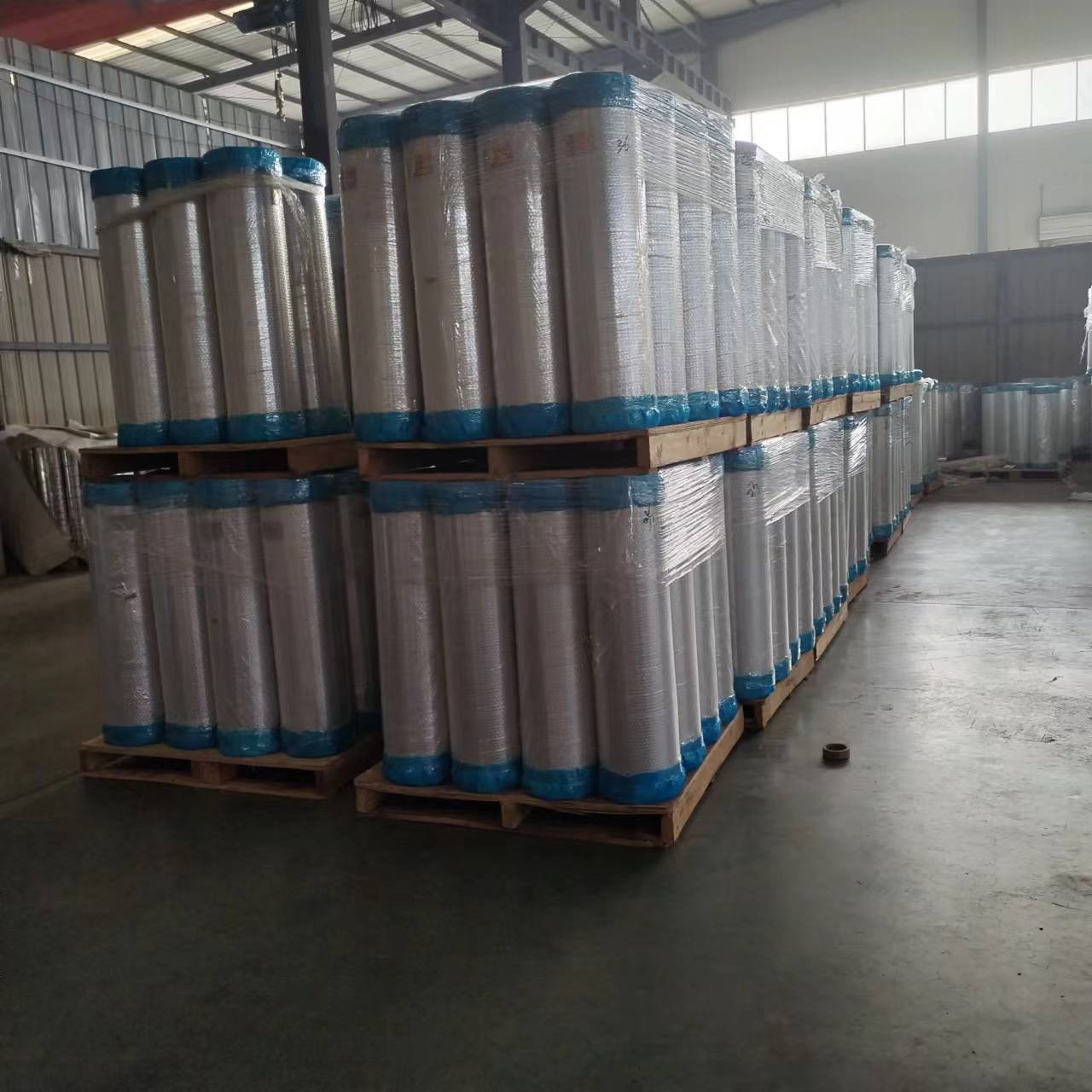 pet淋膜铝膜 pet pe铝膜淋膜 隔热保温膜珍珠棉热压覆膜专用膜