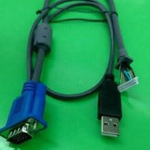 切换器 分配器线 KVM线 VGA+PS2+PS2线 电脑线 多媒体线工厂直销