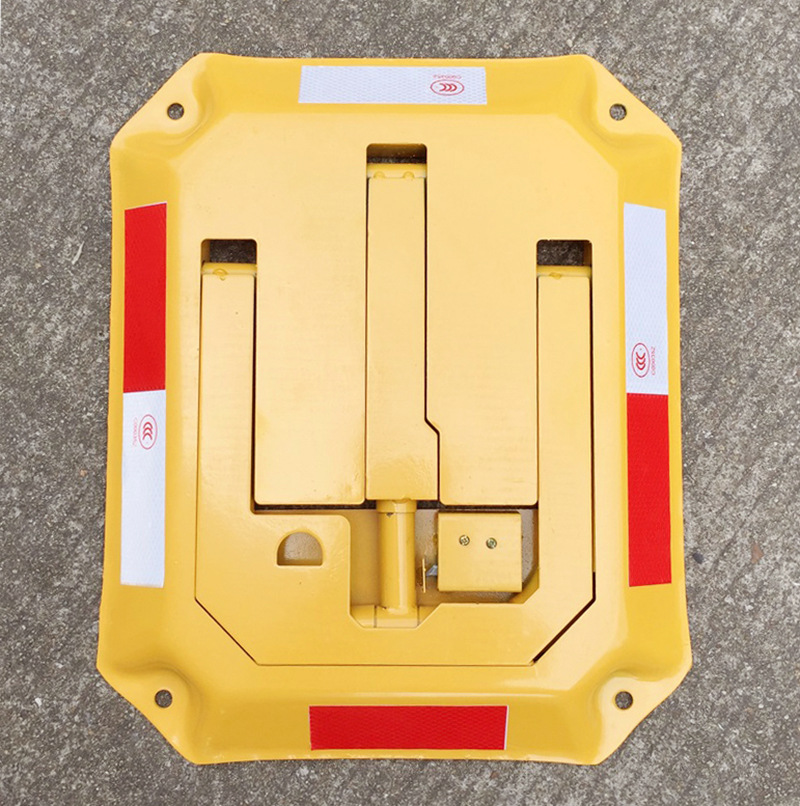 广东汽车停车位地锁八角车位锁加厚防撞固定防占车位停车桩占位锁