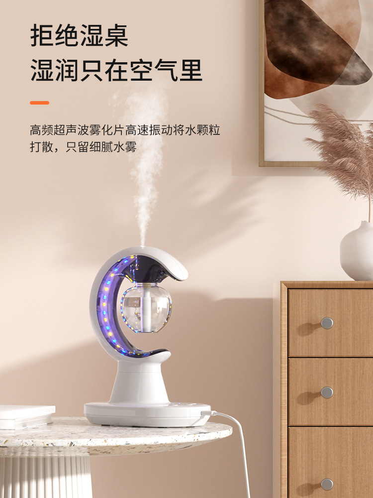 Intelligent Mosquito Dispeller Humidifier Light Three-in-One Dormitory Home Bedroom Electronic Mosquito Repellent Fantastic Plug-in Office Desktop