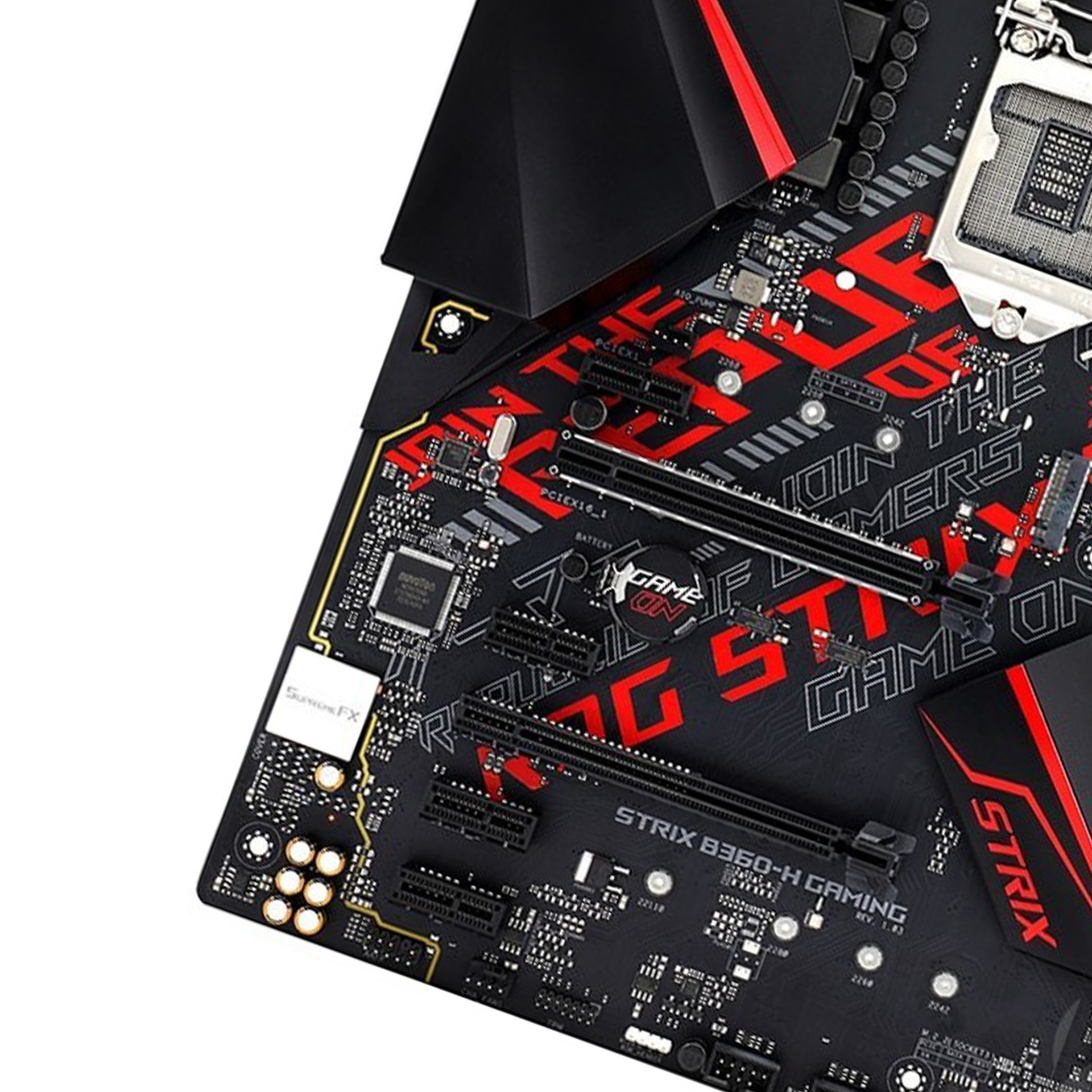 适用于华硕玩家国度rog strix b360-h gaming 声波雷达电竞主板