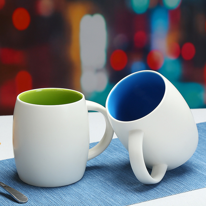 Wine Bucket Ceramic Cup Mug Creative Cup Coffee Cup Water Cup Practical Gift Advertising Cup Custom Logo