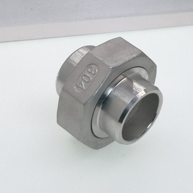 304不锈钢焊接活接头 双头焊接由任 对焊活接 不锈钢焊接式活接