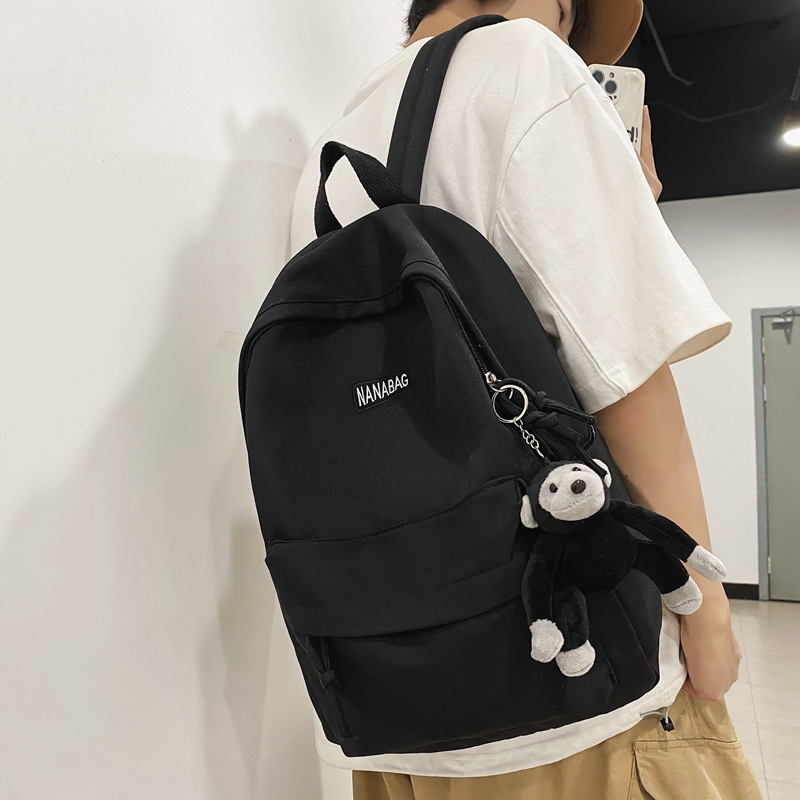 Backpack Men's 2023 New Fashion Junior's Schoolbag High School Schoolboy Backpack Cross-Border Wholesale