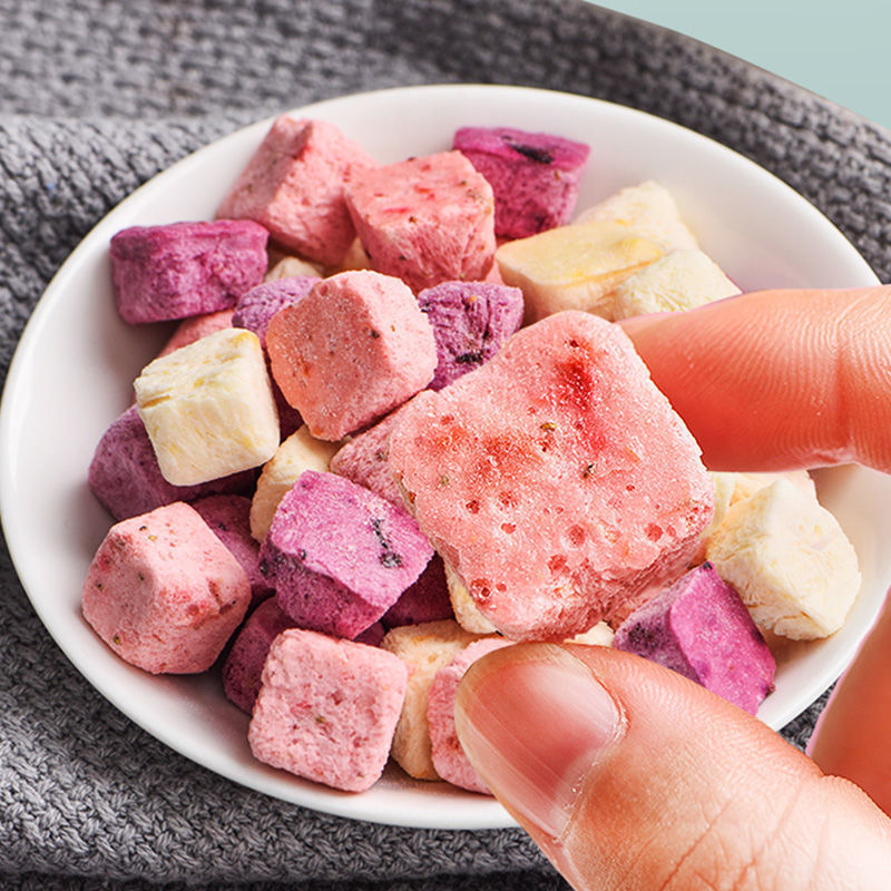 酸奶块冻干果粒水果干冻干网红儿童孕妇休闲解馋即食品包邮网红