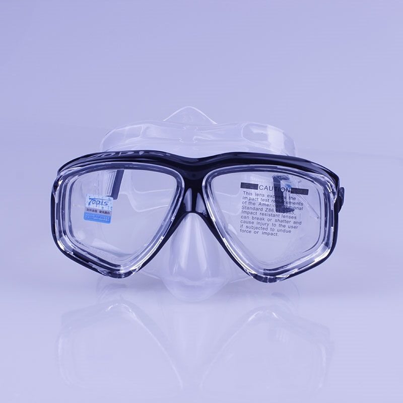 近视/平光潜水面镜 防水防雾潜水镜近视面罩游泳潜水装备-阿里巴巴