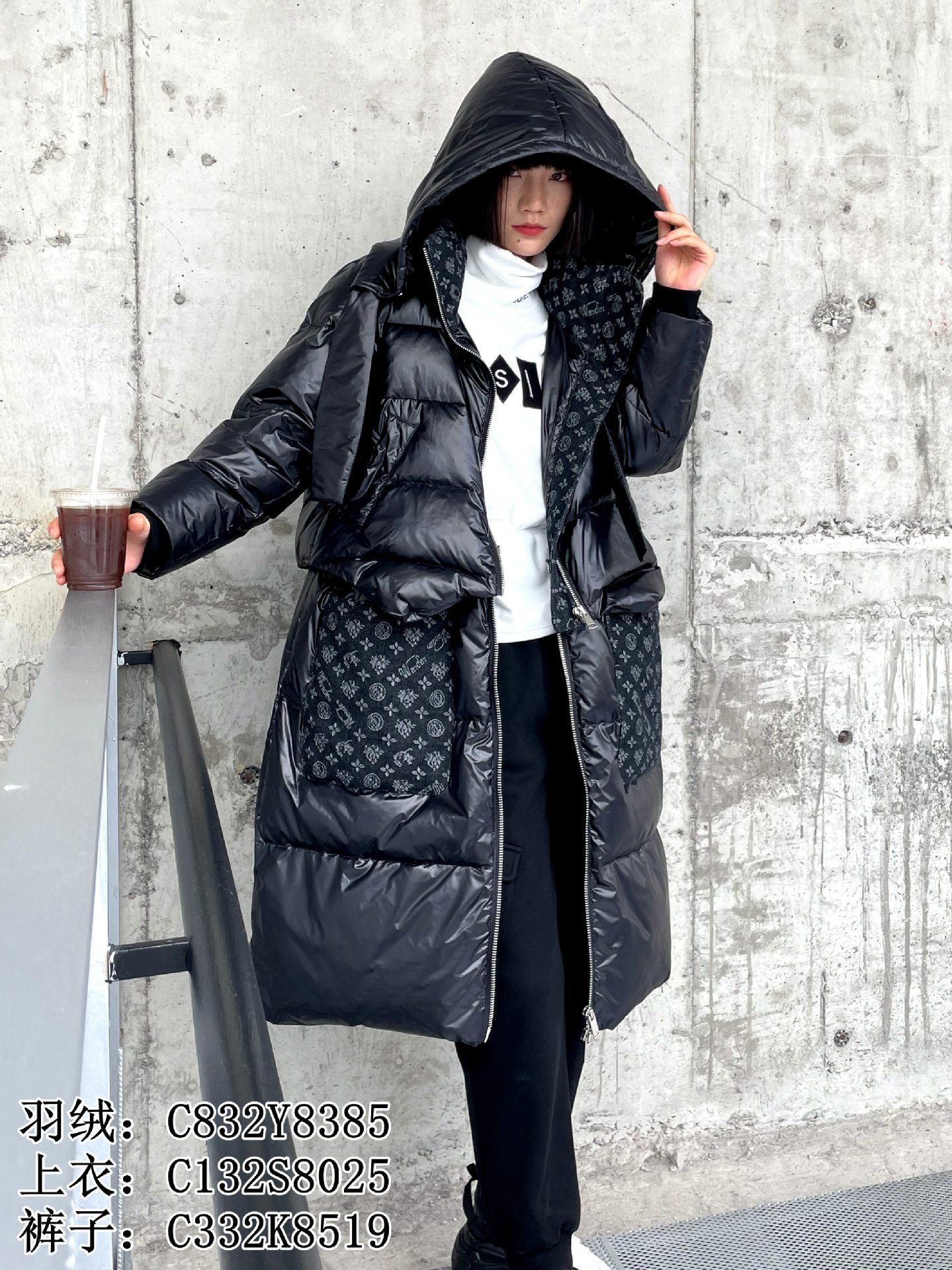 直播实体女装尾货cp冬款宽松大版羽绒服品牌折扣店尾货批发-阿里巴巴