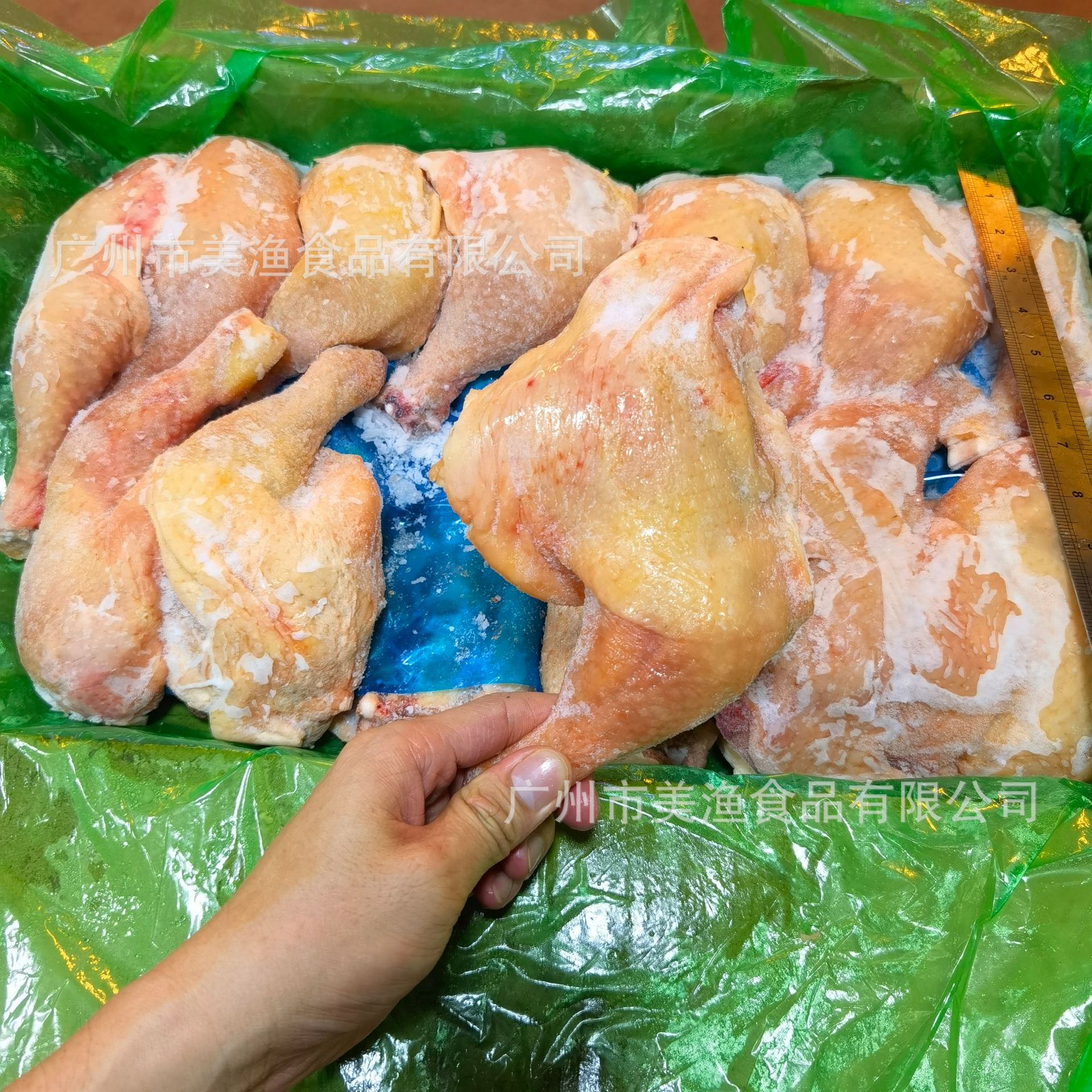 冷冻鸡全腿鸡腿排腿27只/20斤/箱 350g-400g/只鸡腿琵琶腿生鸡
