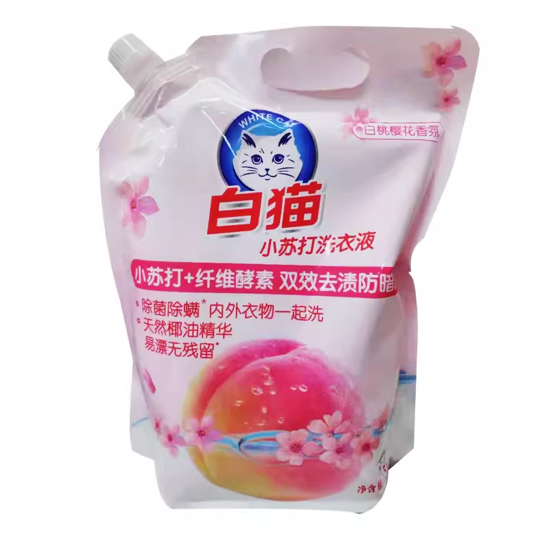 白猫小苏打洗衣液袋装1.5kg—5173-阿里巴巴