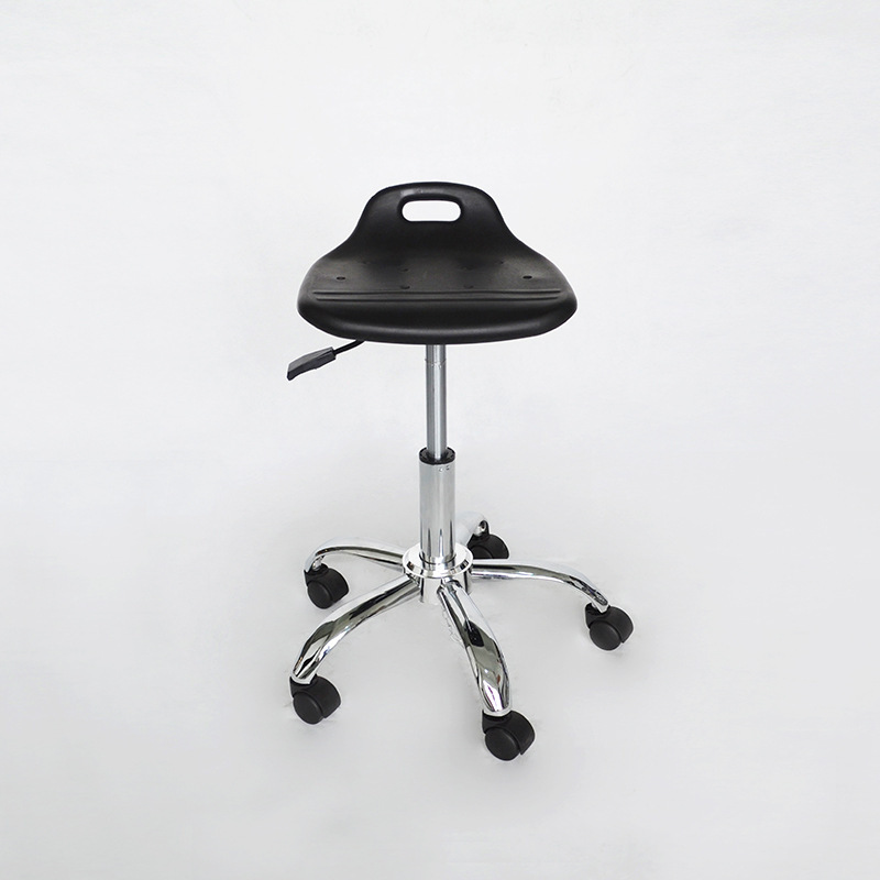 发泡小靠背椅防静电凳子工厂生产车间工作旋转椅学校实验室升降椅