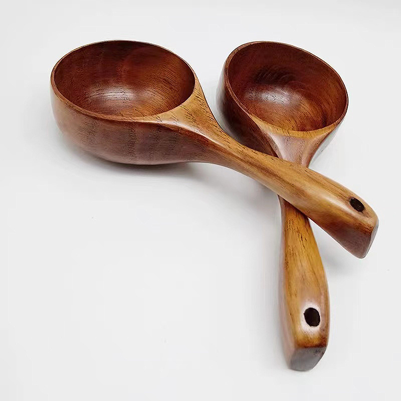 拜托了冰箱井柏然同款饭勺汤勺网红吃播boki特大号吃饭木勺子