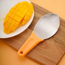 芒果挖勺切丁专用神器水果分割挖勺吃西瓜切块专用挖粒取肉器