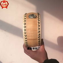 5寸6寸扁鼓牛皮鼓/堂鼓舞蹈课教学鼓 /儿童早教玩具鼓/法器三句半