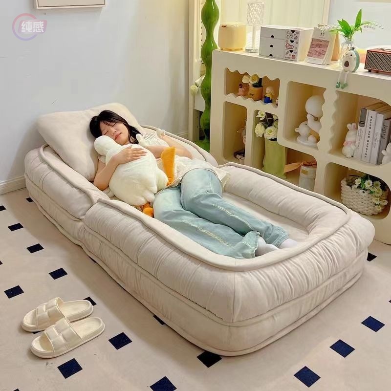 human kennel double tatami single sofa lazy sofa foldable sleeping reclining sofa bed room bedroom