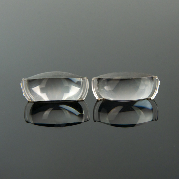 来图定制玻璃vr虚拟眼镜镜片 涂墨防漏光 镀膜可见光400-700mm wl