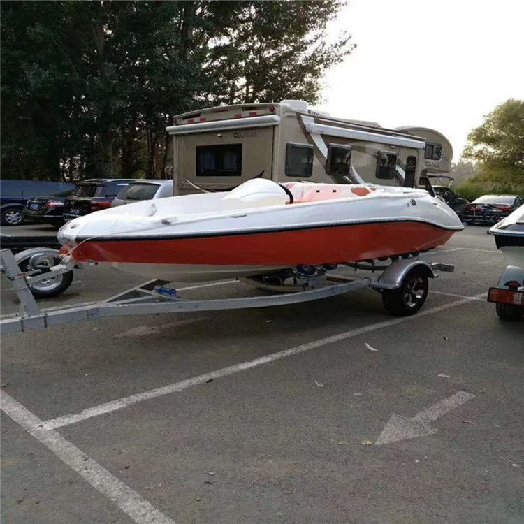 冲锋舟拖车橡皮艇拖车摩托艇拖车冲锋舟拖车玻璃钢冲锋艇托架