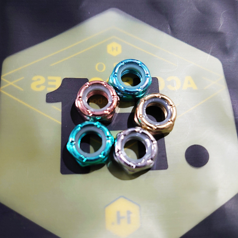 滑板店 专业滑板桥端钉支架侧母螺母滑板配件端母 侧螺母 侧母