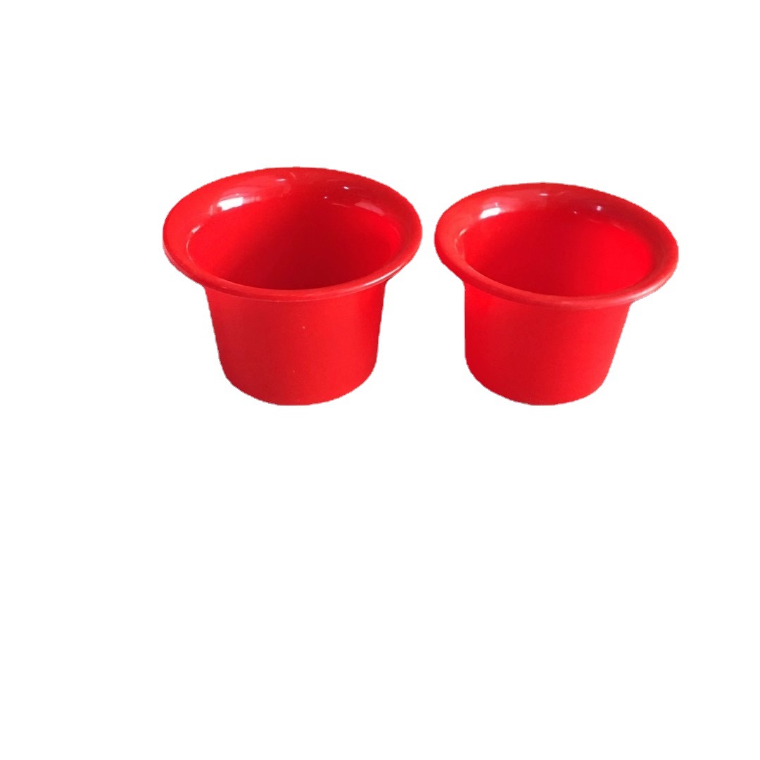 地摊2元加厚家用塑料痰盂钢化儿童尿桶25厘米大号痰盂红色老式