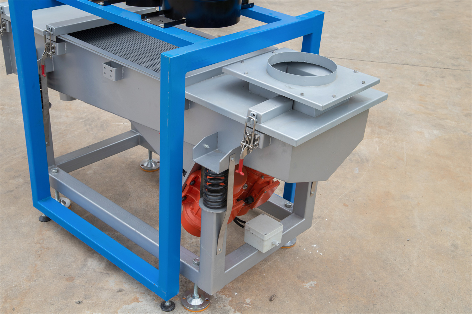 粮食茶叶分样振动筛矿山震动筛选机样品筛小型振动筛厂家价格南京