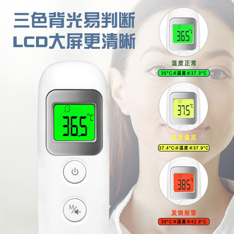 Medical Grade Infrared Electronic Thermometer RMB Ear Thermometer Intelligent Thermometer Children's Household Electronic Thermometer