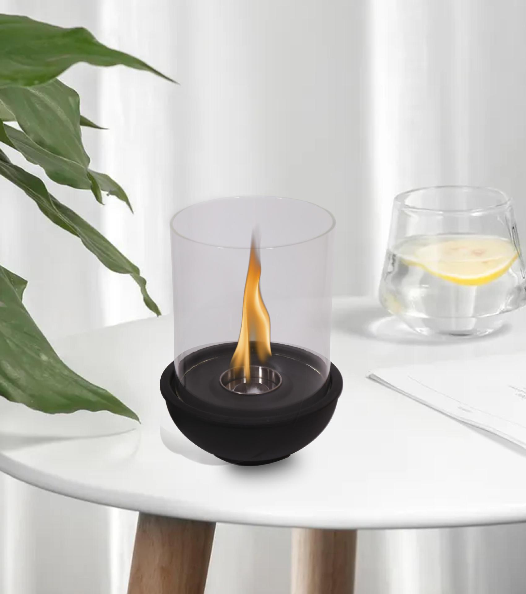 Desktop Alcohol Fireplace Desktop round Small Fireplace Decorative Ethanol Fireplace Desktop Ethanol Fireplace