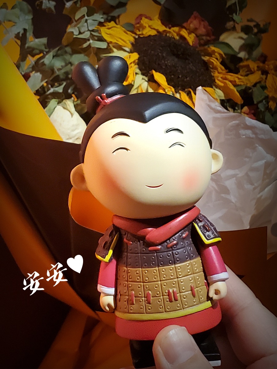 6buj西西安安桌面摆件西安文创旅游纪念品礼盒中式新婚祝福情人节