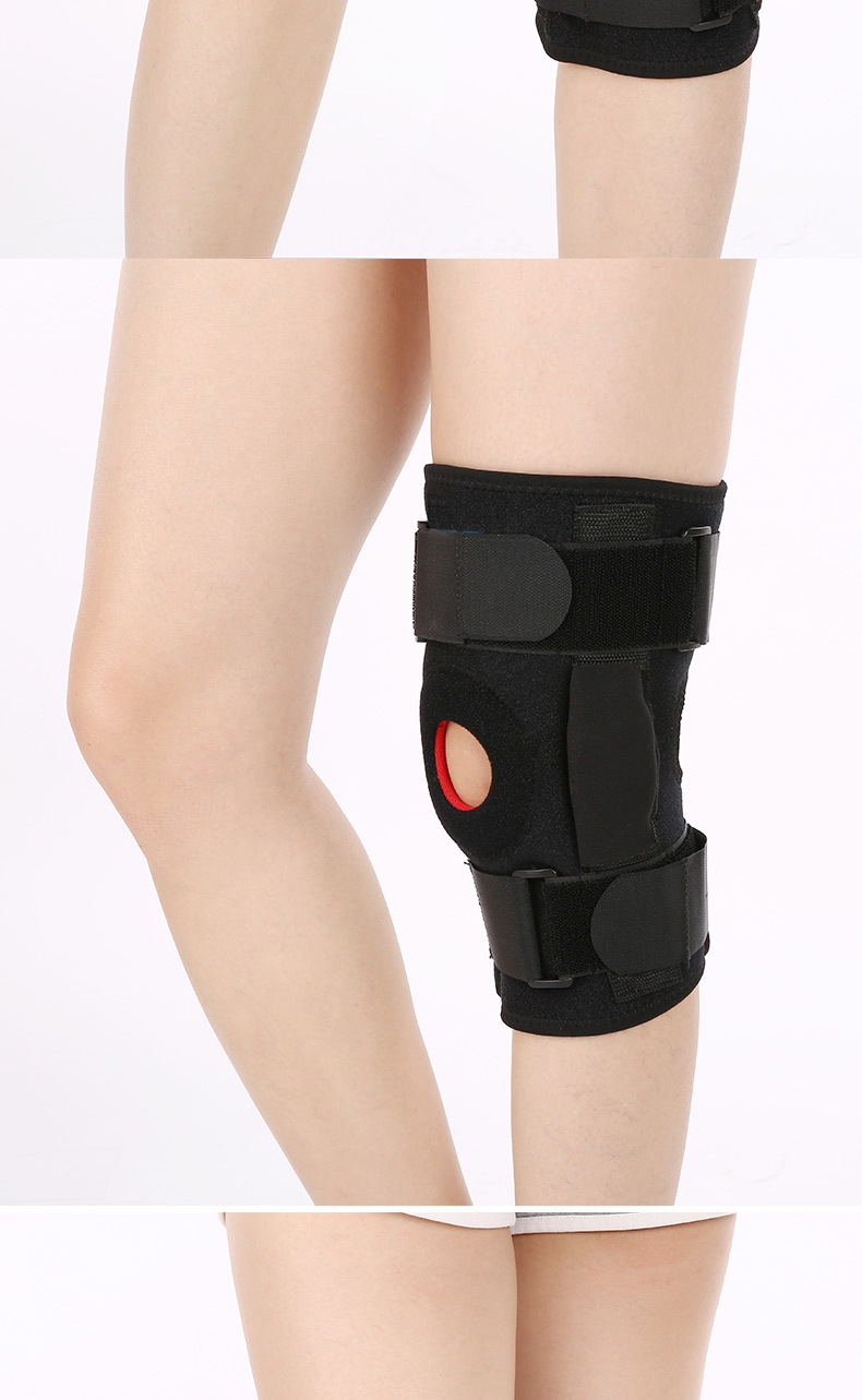 护膝关节固定带膝关节护具半月板髌骨骨折受伤膝盖术后可调膝支具