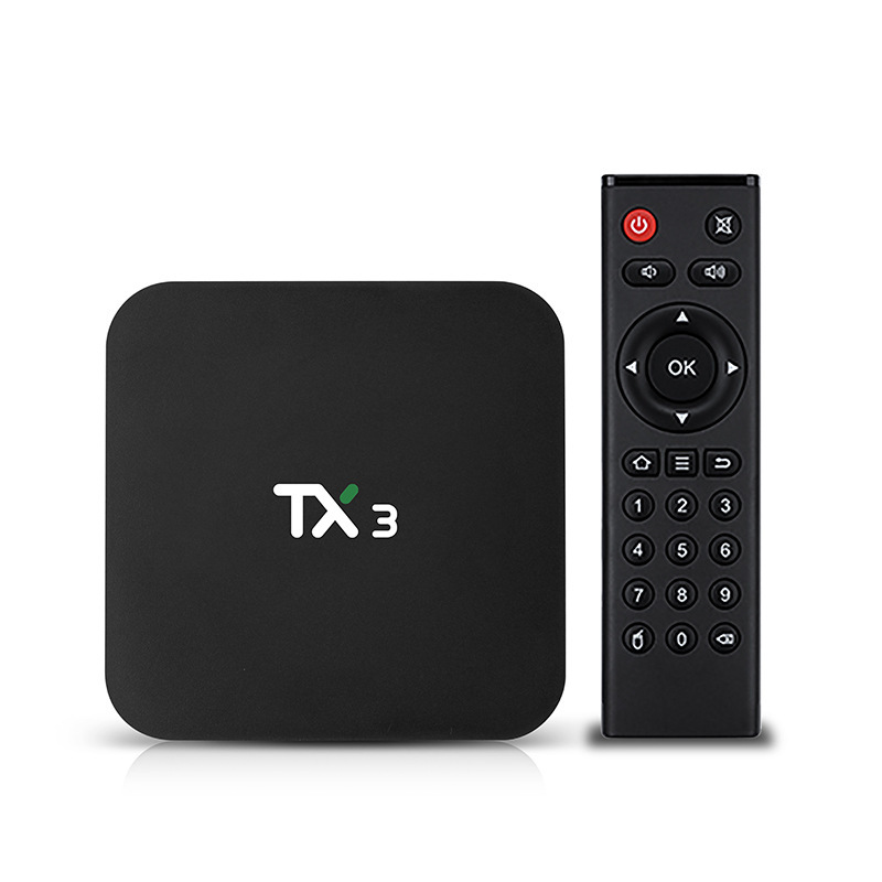 tx3 s905x3电视盒子tv box支持wifi无线投屏带蓝牙网络机顶盒