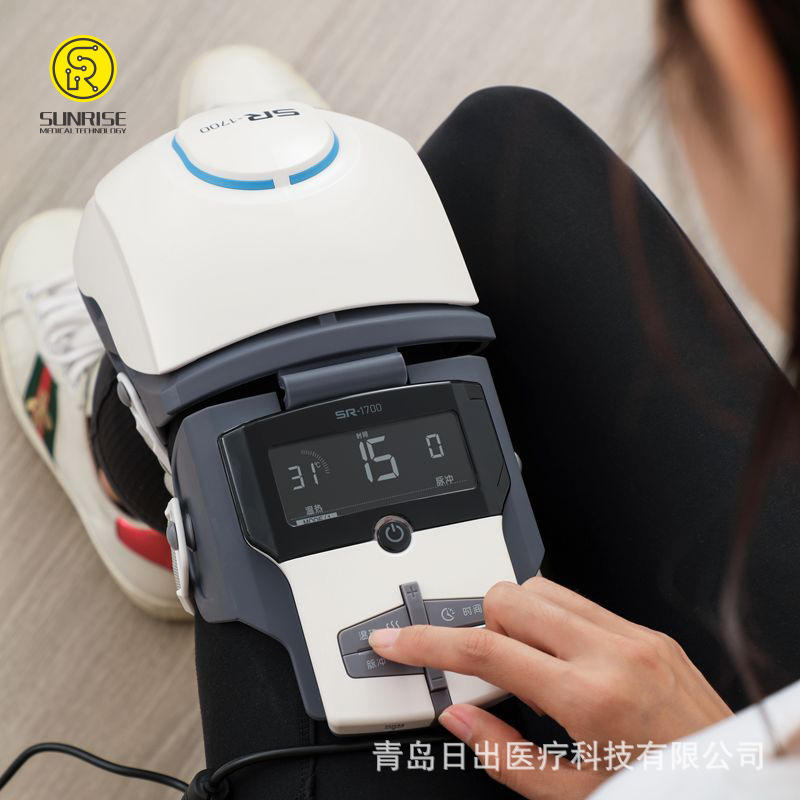 膝盖按摩仪电热膝关节理疗仪振动加热敷老寒腿疼痛神器护膝宝按摩