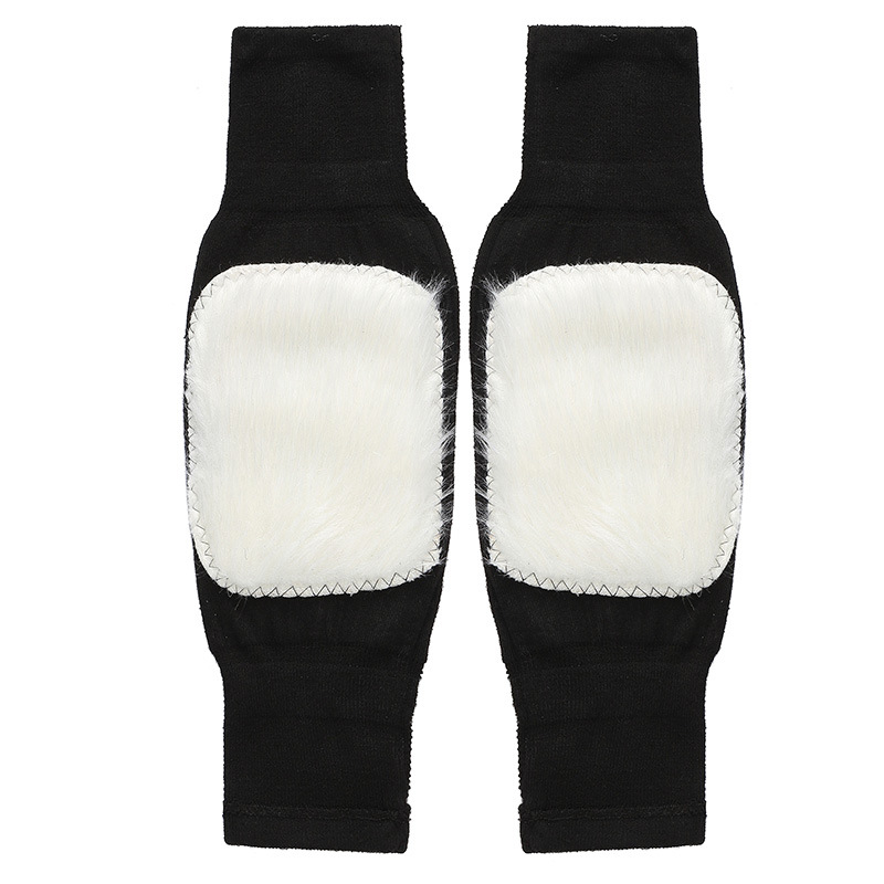 冬季保暖山羊绒护膝 户外骑行摩托电动车护具护腿袜套 厂家批发