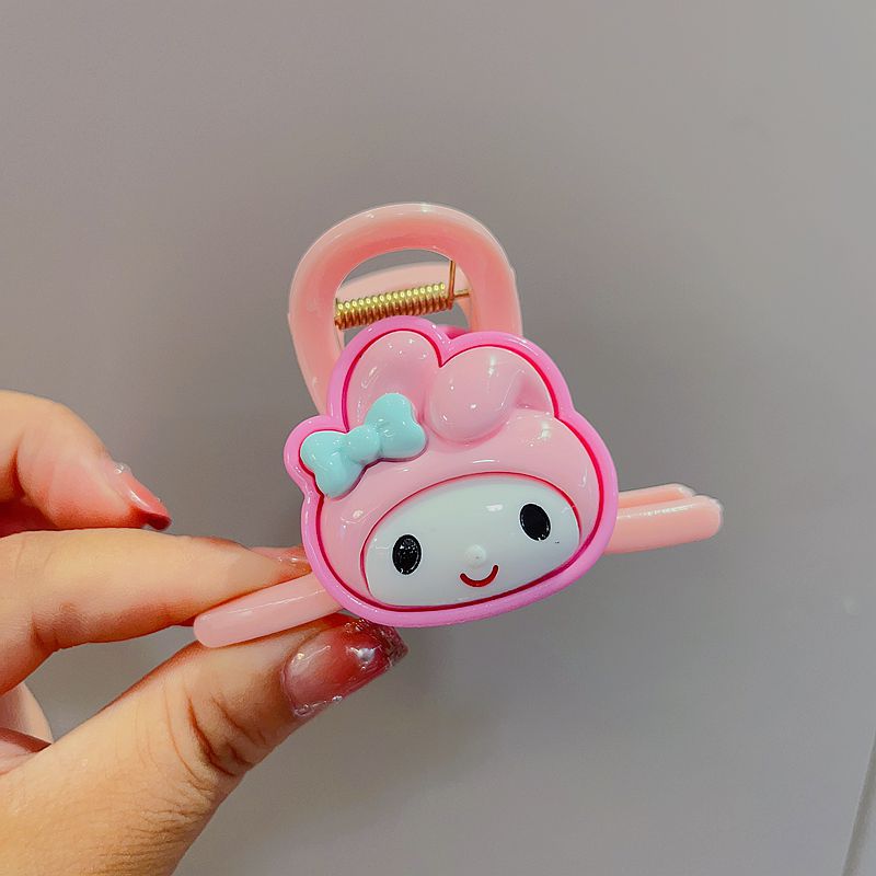 Cartoon Cinnamoroll Babycinnamoroll Hair Claw Female Back Head Half Tie Grip Cute Hairpin Updo Shark Clip Subnet Red Headdress Claw