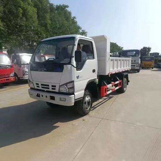 isuzu 五十铃小型自卸车欧3排放载重5吨全新原厂6立方翻斗渣土车